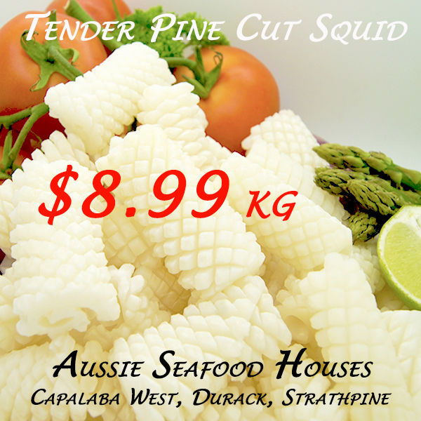 Squid Pineapple Cut Aussie Seafood House