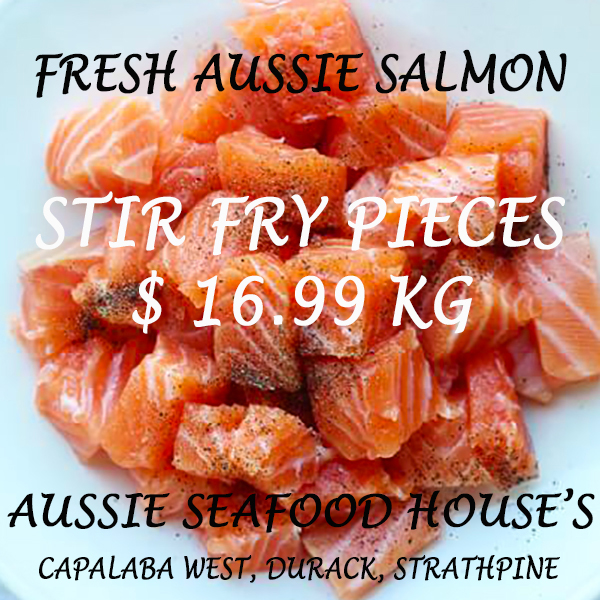 Salmon Stir Fry Aussie Seafood House